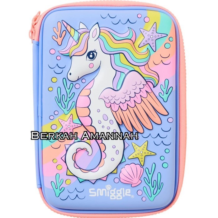 

smiggle pensil case ori astronot kuda laut smiggle