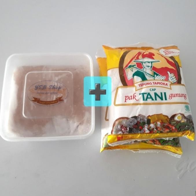

Paket Tenggiri Giling Natural 1 kg & tepung tapioka 1kg