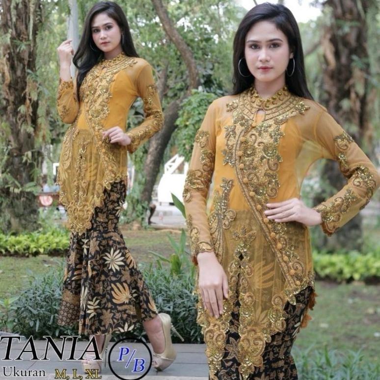 Setelan Kebaya Payet TANIA Kebaya Modern Kebaya Dan Rok Duyung/Kebaya Pesta