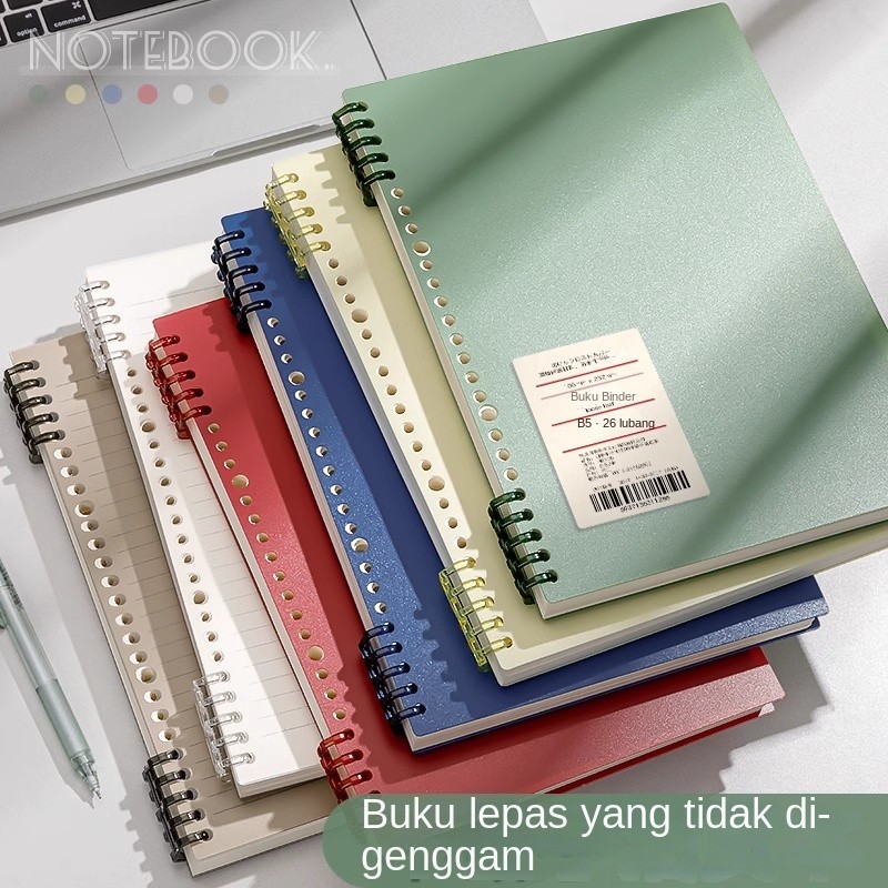 

Notebook Spiral Longgar Notebook Ekstra Tebal Dapat Dilepas