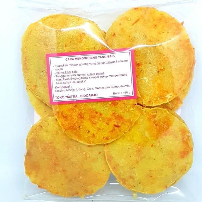 

Hot Sale MITRA EMPING UDANG MANIS / PEDAS 160gr | BLINJO BELINJO MLINJO KHAS SIDOARJO Sale