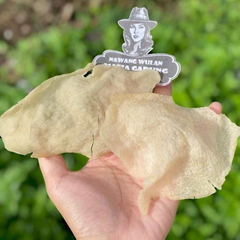 

ad-56 1 KG KERIPIK GADUNG MENTAH LEBAR 25-30 CM TIPIS GURIH ASIN RENYAH RASA BAWANG BISA LANGSUNG DIGORENG TANPA DIJEMUR FREE KARDUS FREE BUBLE Premium