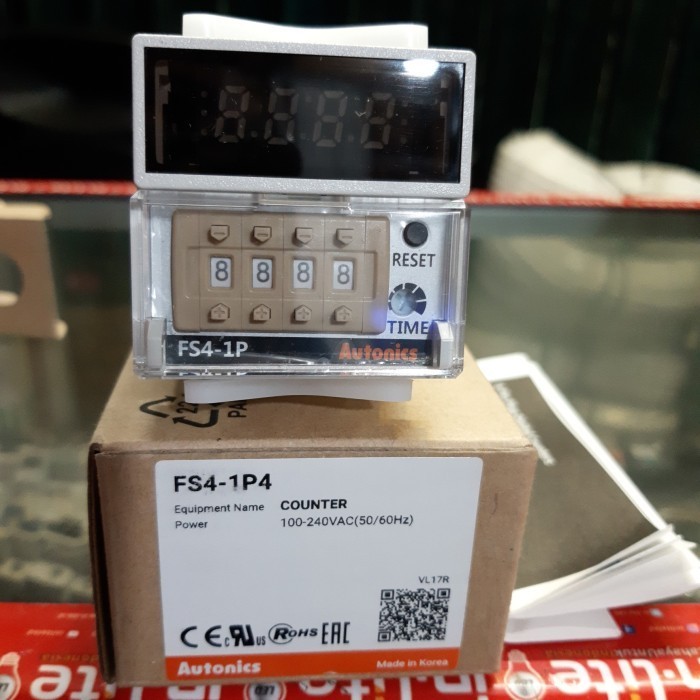 COUNTER FS4-1P4 AUTONICS 100-240VAC TERMURAH