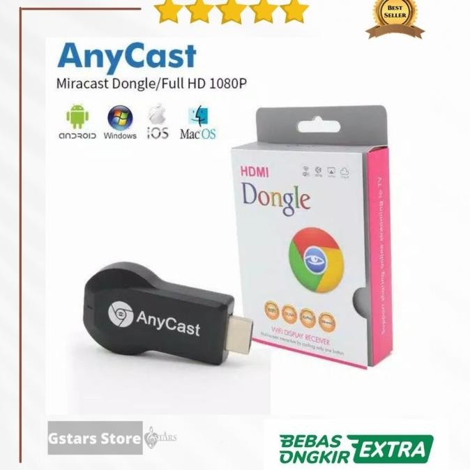 Dongle Anycast Hdmi Konektor Hp Ke Tv
