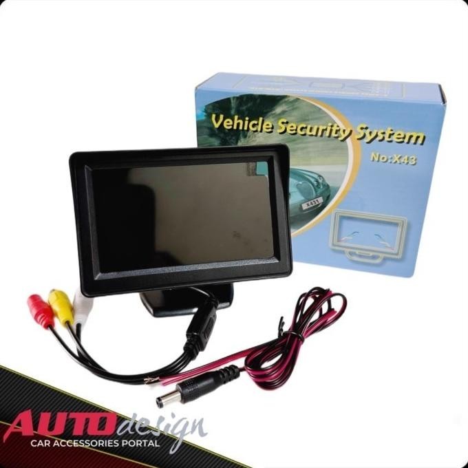Monitor Mobil Tft 4.3 Inch Lcd Car Monitor - Car Rear View Monitor