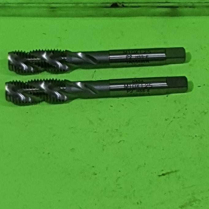 Yamawa Spiral Tap Sp P2 M10X1.25 High Carbon / Mata Senai Mesin [ Duoble L21 ]