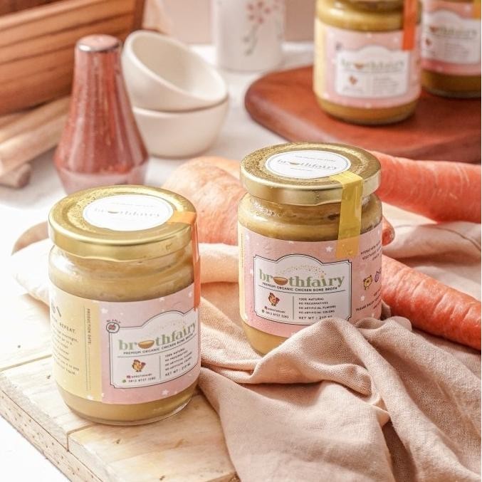 

Box isi 6 Premium Organic Chicken Bone Broth Kaldu Tulang Organik MM