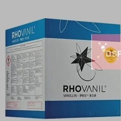 

Essential Vanillin Powder/ Bubuk Vanili Merk Solvay Asal Rrt Pk 250Gr