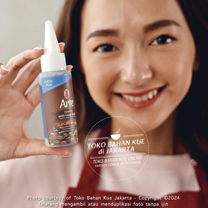 

Tulip Arte Indigo Blue Chocolate Coloring Cocoa Butter Pewarna Biru