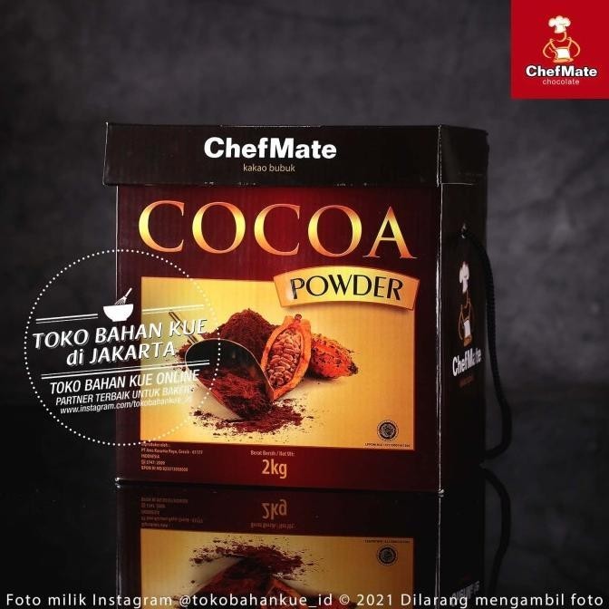 

Chefmate Purecocoa Powder 2Kg Coklat Bubuk Murni Cokelat Pure Cocoa