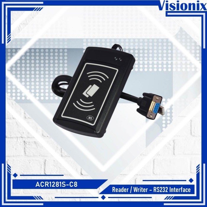 Terlaris RFID Mifare Card Reader / Writer ACR120S ACR1281S-C8 RS232 Interface SALE