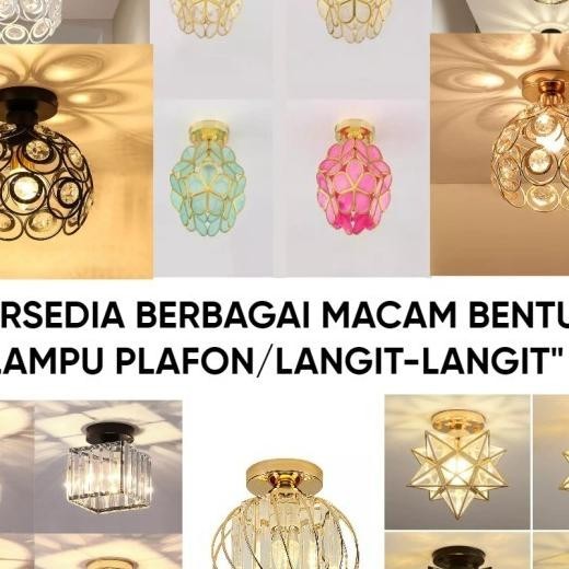 Lampu Hias Plafon Nordic Style / Lampu Langit Langit
