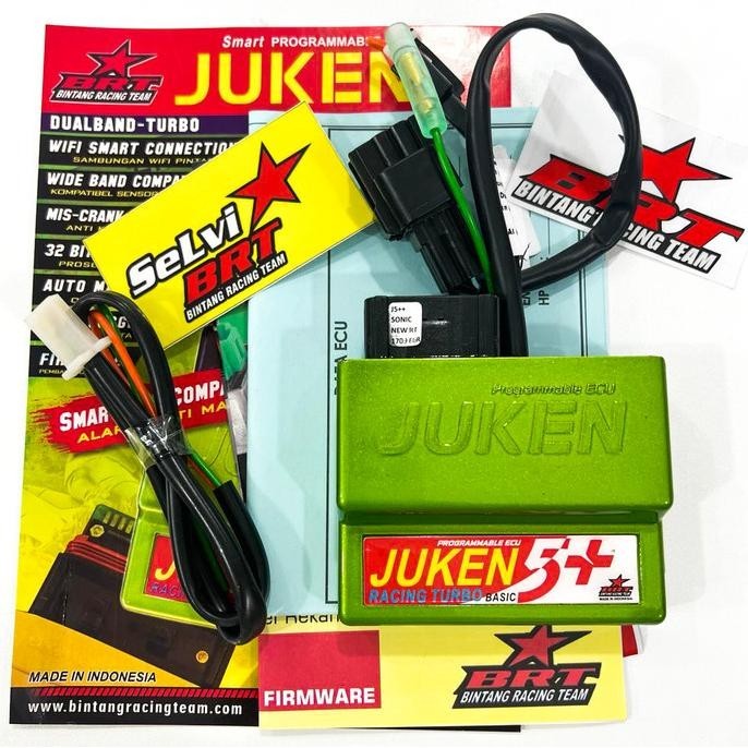 Ecu Juken 5++ Plus Brt Sonic 150 New Cb150 R Cbr 150R Led Supra Gtr