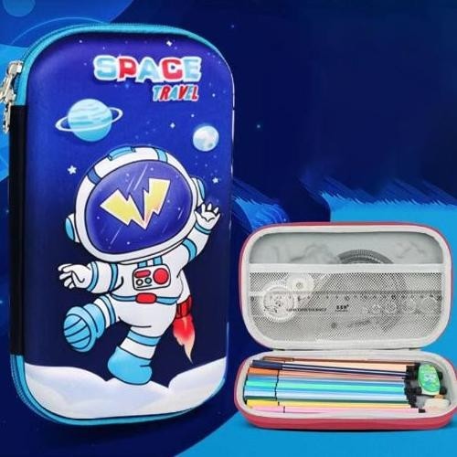

Ku09 Tempat Kotak Pensil 3D Karakter Anak Sekolah Waterproof Besar Anti Air / Hadiah Ulang Tahun Gratis Ongkir