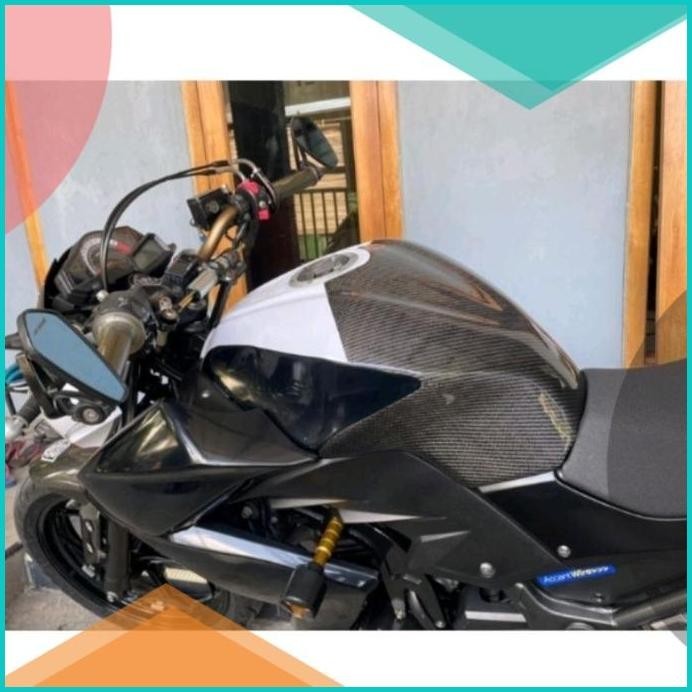 Tutup Cover Tangki Ninja 250 Fi 2013-2017 Pelindung Tangki Ninja 250 8