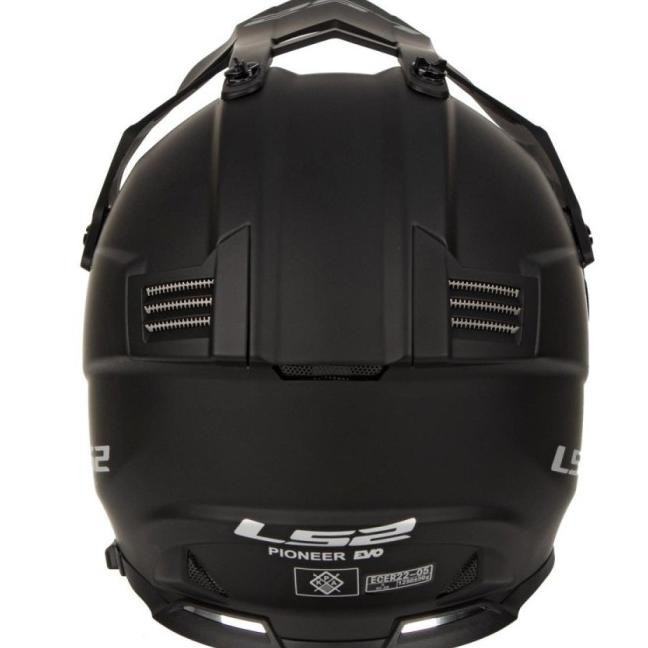 Helm Trail Adventure Ls2 Mx436 Pioneer Evo Matt Black