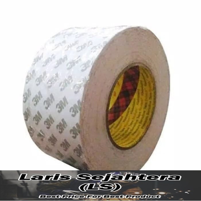 

Double Tape 3M Tipis Kuat 9075I 3M Ukuran 10 Cm X 50 M