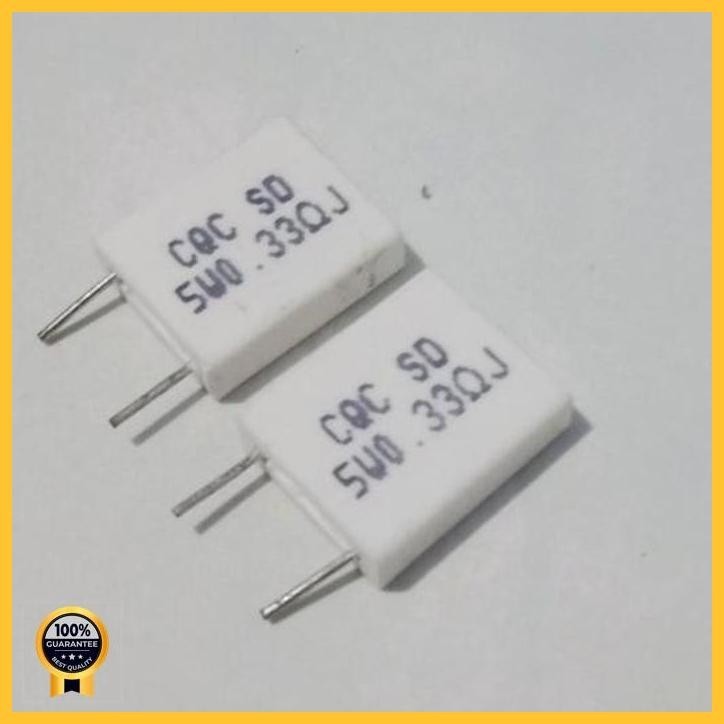 [NOBLE] RESISTOR NOBLE 5 WATT TIPE BERDIRI PERSEGI milla__77