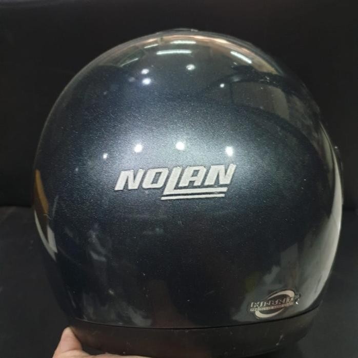 HELM NOLAN ASLI INTEGRALE N81 VINTAGE TITANIUM.HELM NOLAN N81 ASLI