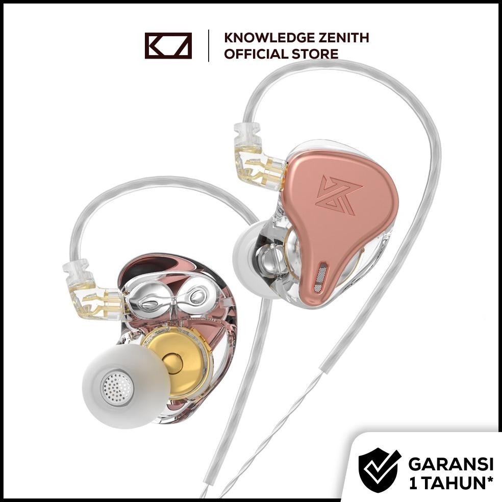 CR - KZ x HBB DQ6S with Mic In Ear Earphone HIFI Bass Noise Canceling Upgrade from KZ DQ6 TERLARIS