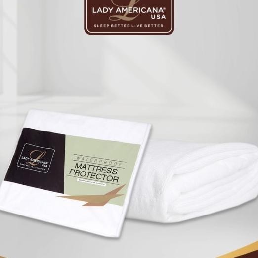 Matras Protector Waterproof Lady Americana ( Pelindung Matras )