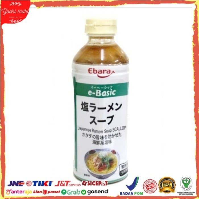 

Ebara E-Basic Shio Ramen Soup Scallop 500 ML Kualitas Terbaik