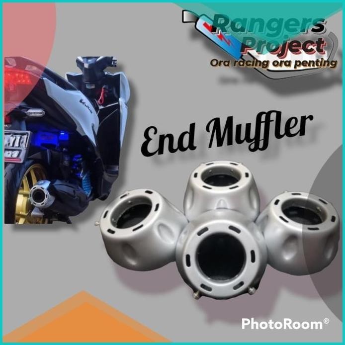 End Muffler knalpot Vario Beat Scoopy copy CMS 8JVLZ4 onderdil