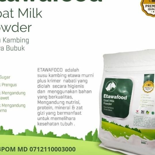 

Susu Kambing Etawa Etawafood 1000Gram /1Kg Kualitas