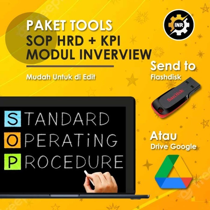 

PAKET Tools Alat Tes HRD / SOP HRD / KPI / Form Gaji / Modul Inverview