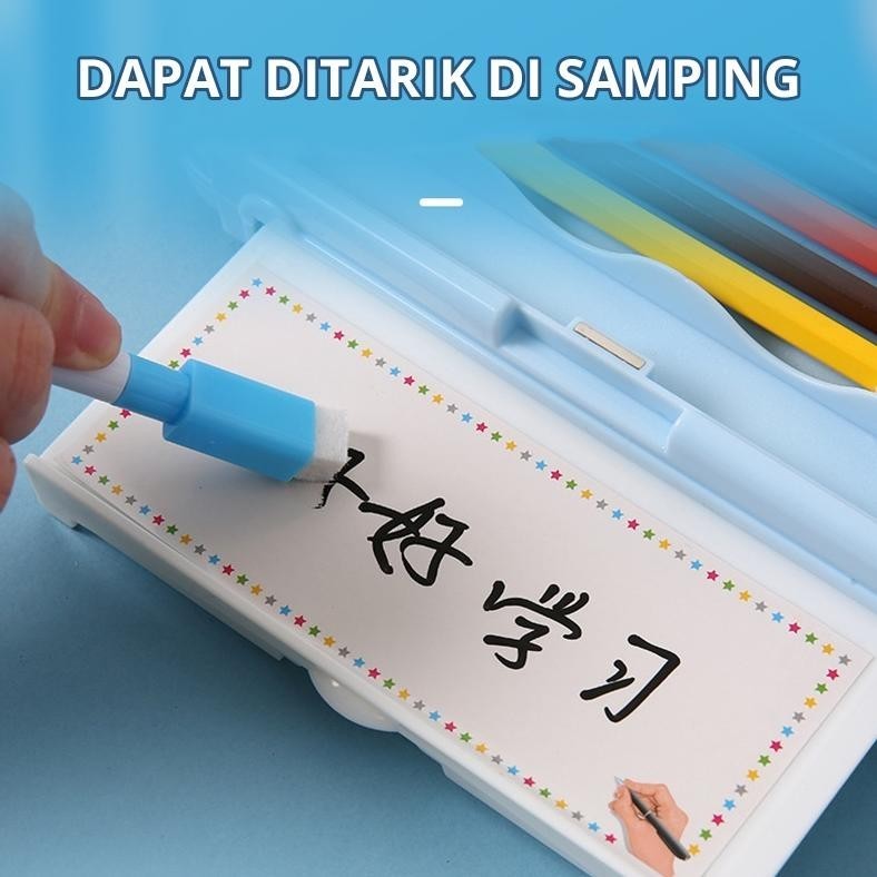 

Gv23 Kreatif Dan Fungsional Kotak Alat Tulis Dengan Papan Tulis Lucu Kotak Pensil Anak Siswa Sekolah Dasar Nilai Tinggi Cuci Gudang