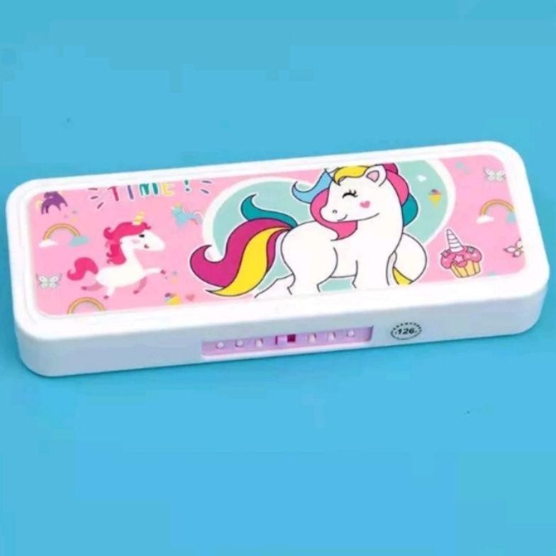 

Rd-67 Tempat Pensil Kode Password 2 Susun Unicorn, Astronot, Dinosaurus/ Kotak Pensil 2 Susun Kode Angka Karakter Anak Diskon Gede