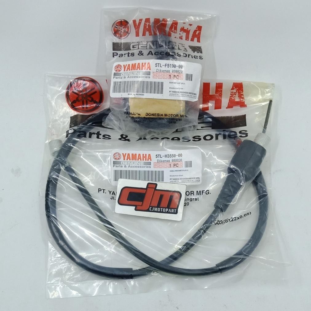 TY PAKET KABEL SPEEDOMETER GEARBOX MIO SMILE MIO M3  FINO MIO J SOUL GT 115/125 BERKUALITAS ORIGINAL