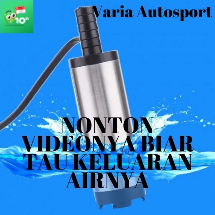 Pompa air/ pompa celup mini / pompa portable 12v