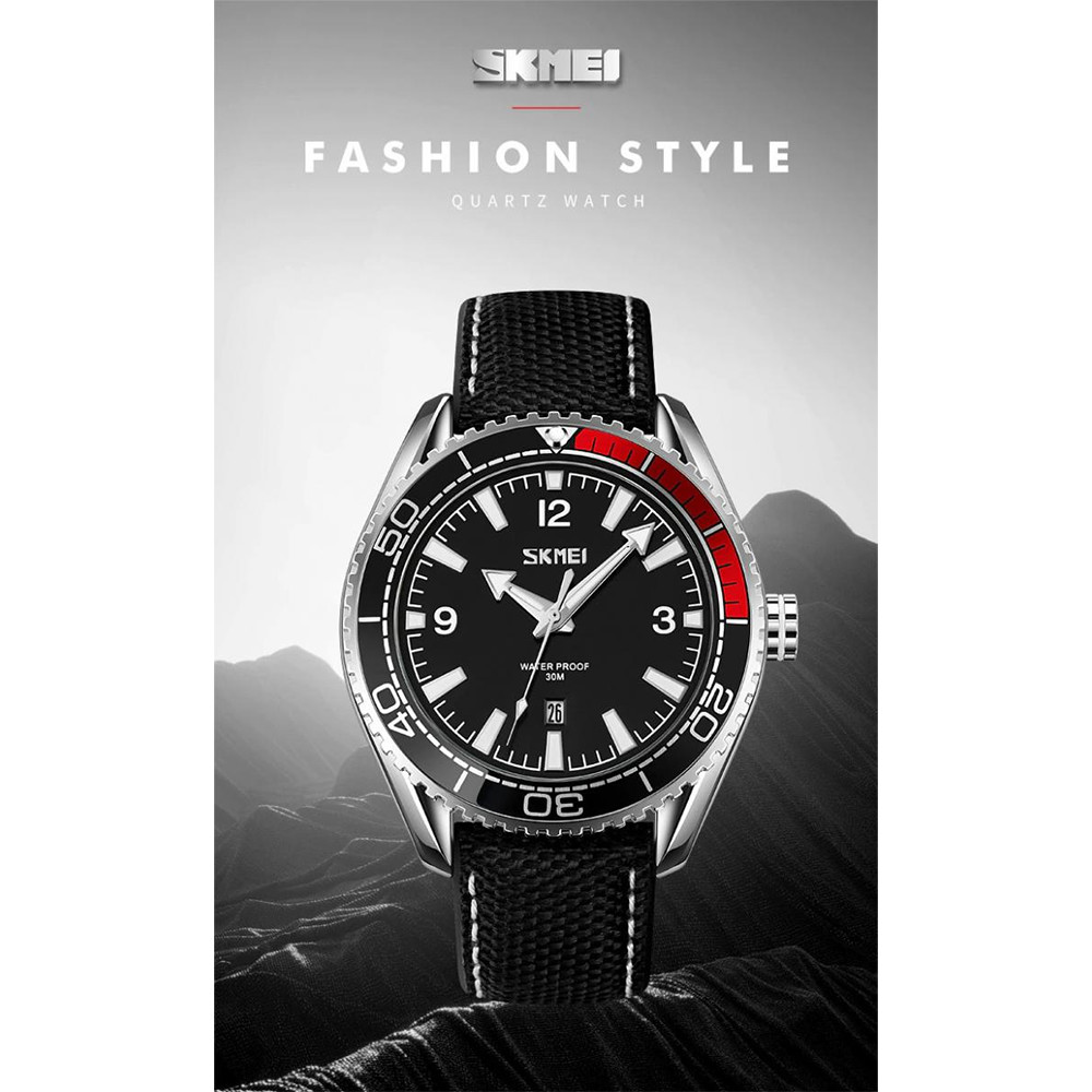 JM- SKMEI Jam Tangan Analog Pria Strap Kulit - 9291 / jam tangan pria/jam tangan wanita/jam tangan d