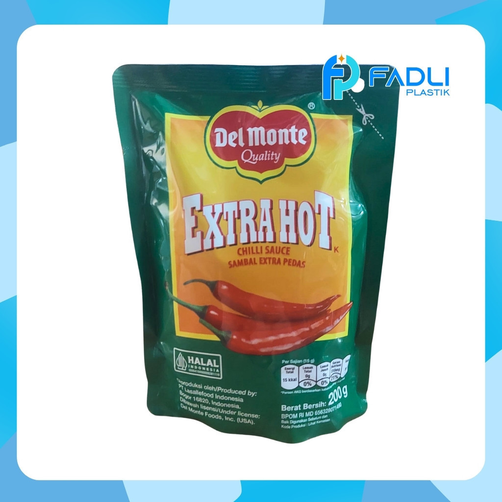 

Delmonte Saus Pedas dan Saus Tomat 200 gram