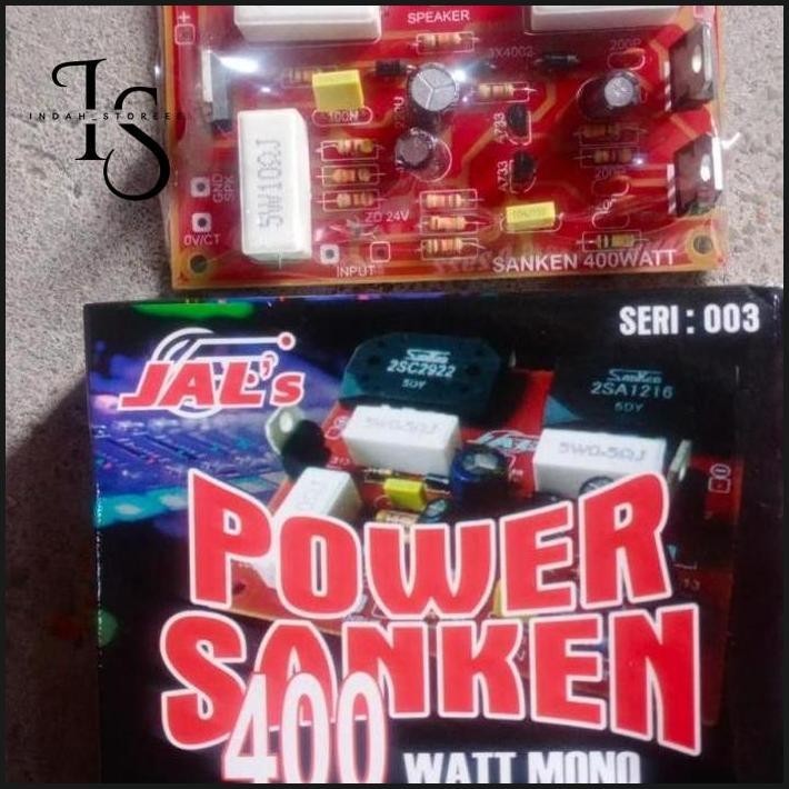 PROMO KIT DPS DRIVER POWER SANKEN MONO 400WATT JAL / Kit Driver Sanken Mono 400watt indah_storeee