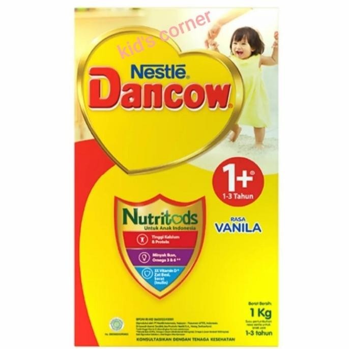 

Dancow 1+ vanila 1kg nutritods nestle