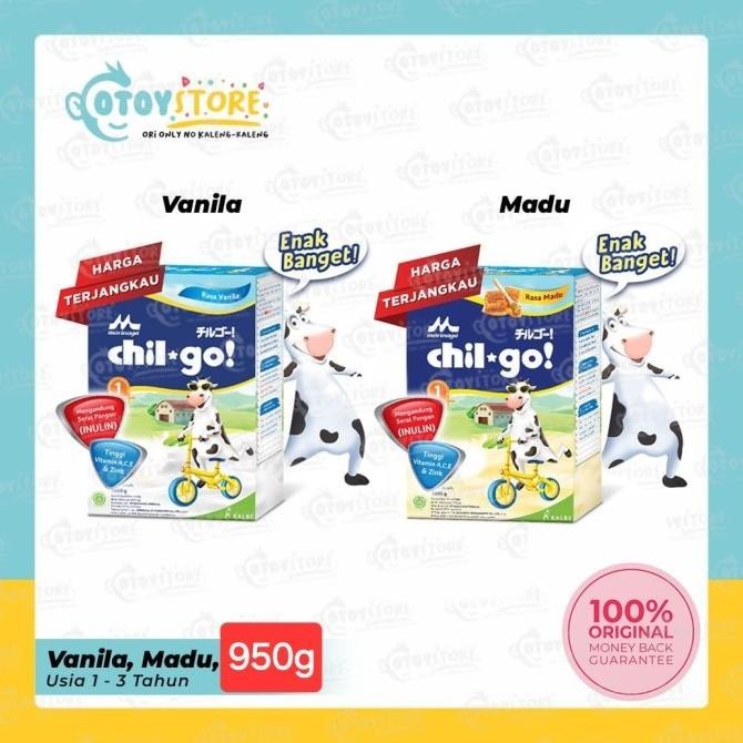 

Chil Go Powder 1+ Vanila Madu 1000 Gram / Susu Chilgo Vanilla 1000g