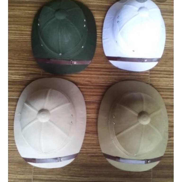 Sepeda Onthel - Topi Demang Topi Klasik Era Kolonial