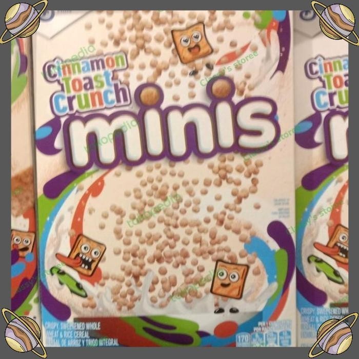 

[CLS] CINNAMON TOAST CRUNCH MINIS CEREAL 348 GR/SEREAL