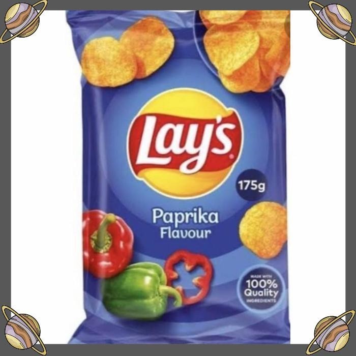 

[CLS] LAYS PAPRIKA FLAVOUR 175 GR/KERIPIK KENTANG