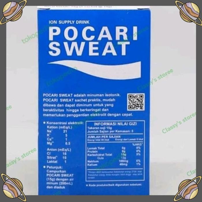 

[CLS] POCARI SWEAT SACHET BOX 5 PCS