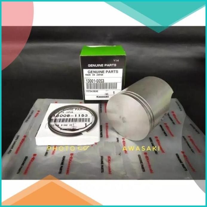 Piston Kode B + Ring Seher Ninja 150 RR CBU ZX Blok 1878 Original Kawa