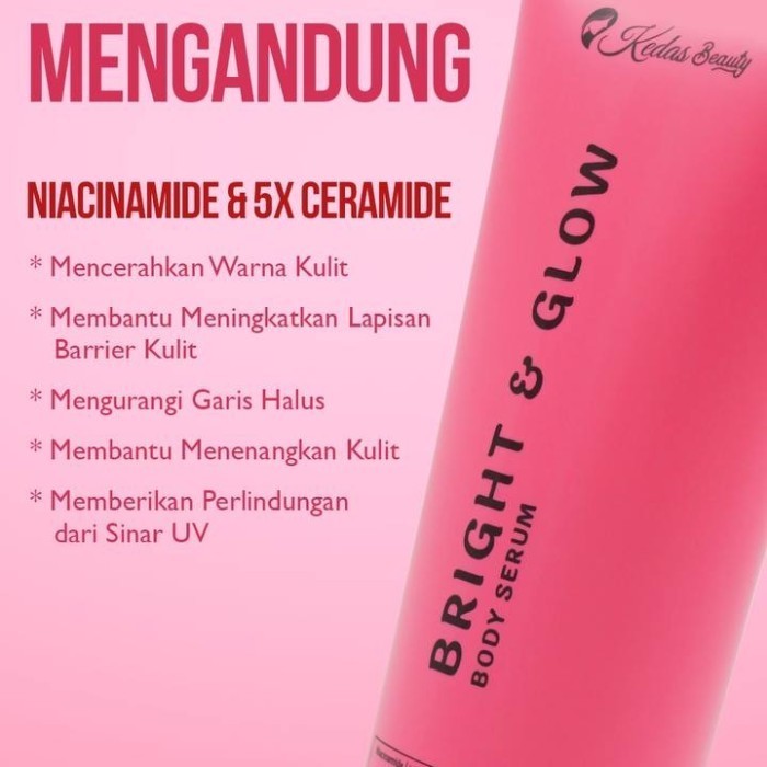 Kedas Beauty New Body Serum Asli - Body Serum