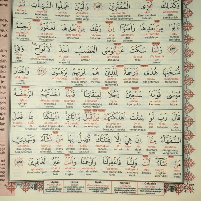 

Alquran THE BIG AL-HADI Uk Jumbo Al-Quran Perkata Latin Lansia Alhadi BS09