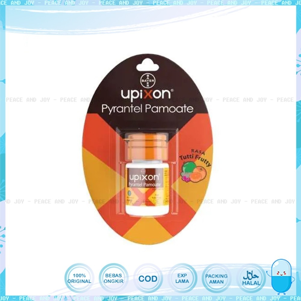 UPIXON 10 ML OBAT CACING RASA TUTTI FRUTTY DIJAMIN ORIGINAL
