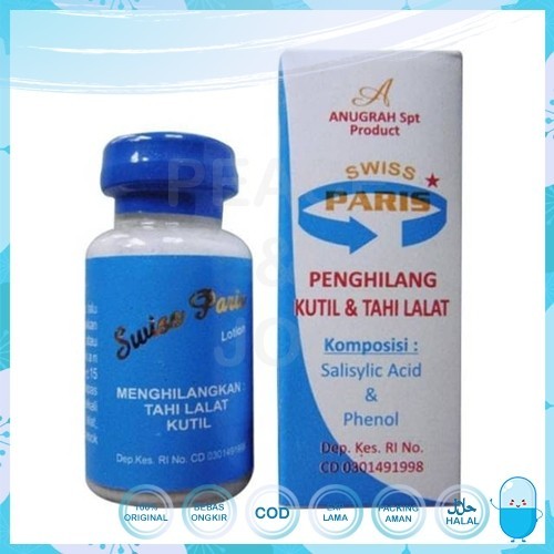 SWISS PARIS LOTION PENGHILANG TAHI LALAT / & KUTIL SWISSPARIS DIJAMIN ORIGINAL