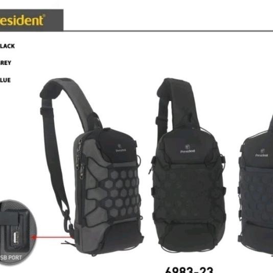 Sling Bag President Chest Bag President Selempang Crossbody