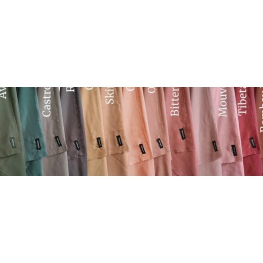 Hijab Kerudung Segiempat Voal Ultrafine Polos Laser Cut