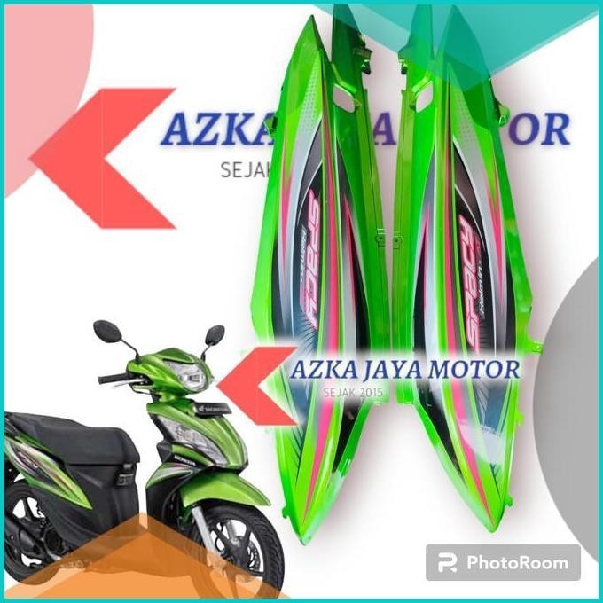 Body Honda Spacy Hijau / body belakang Spacy Hijau Sepasang  8JVLZ4 la